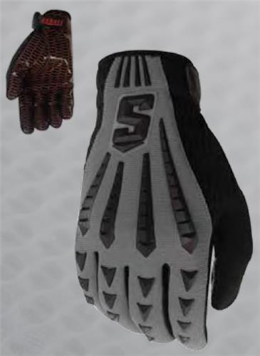 Schutt DNA Black LB/LM Football Gloves