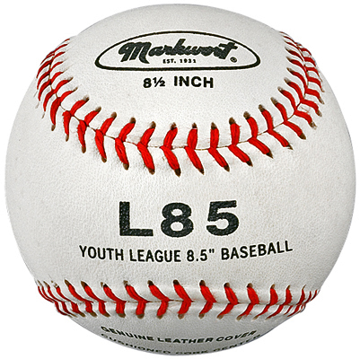 Markwort Top Qty Leather 8.5" Jr Size Baseballs DZ