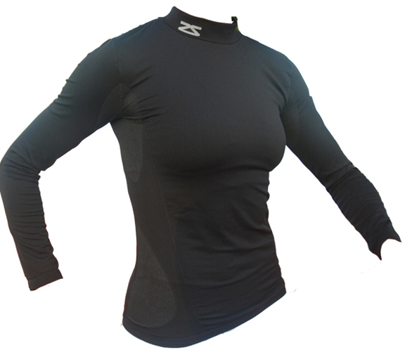 sleeveless compression shirt turtleneck