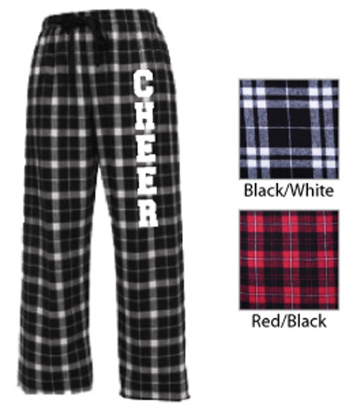 E26489 Image Sport Cheerleading Flannel Pant Colors C