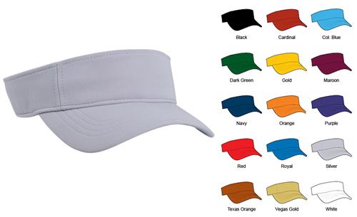 Pacific Headwear 598V M2 Softball Visors. Embroidery is available on this item.