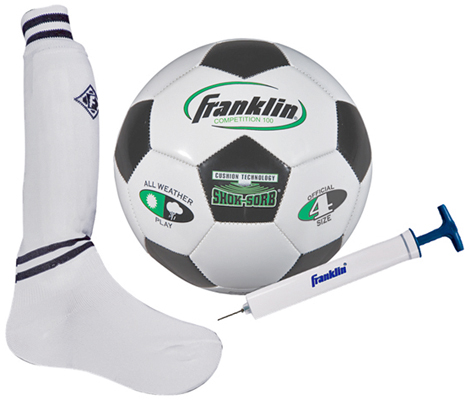 Franklin Complete Youth Soccer Set/Pump #4 Ball