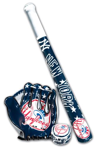 MLB NEW YORK YANKEES Bat, Ball & Glove Set