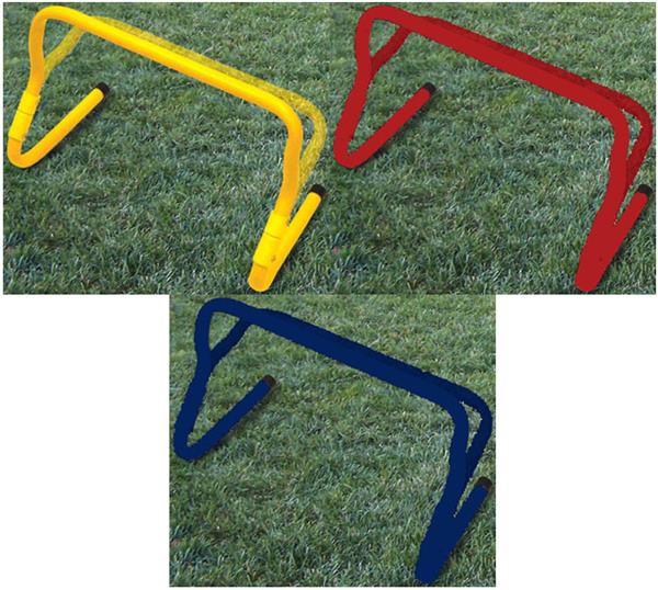 Jaypro Soccer Adjustable Hurdles Set of 6 - Soccer Equipment and Gear