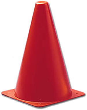 Jaypro Training Cones Available in three sizes