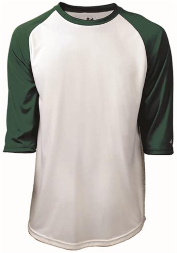 Badger Adult Youth B-Core Performance Baseball Tee. Decorated in seven days or less.