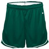 Badger Womens 3.5" Inseam No Pockets Pacer Performance Shorts Badger Womens 3.5" Inseam No Pockets Pacer Performance Shorts