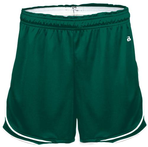 Badger Womens 3.5" Inseam No Pockets Pacer Performance Shorts