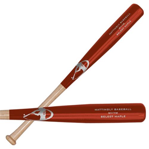 E27049 Mattingly VGrip Youth Maple Two Tone Wood Bats