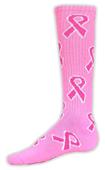 Red Lion Breast Cancer Pink Ribbon Socks Red Lion Breast Cancer Pink Ribbon Socks