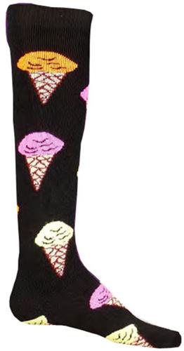 Red Lion Ice Cream Cone Socks