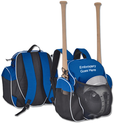 Champro Players Pack Backpack E74. Embroidery is available on this item.
