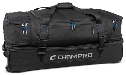 Champro Catcher/Umpire Equipment Bag 36" X 17" X 16". Embroidery is available on this item.