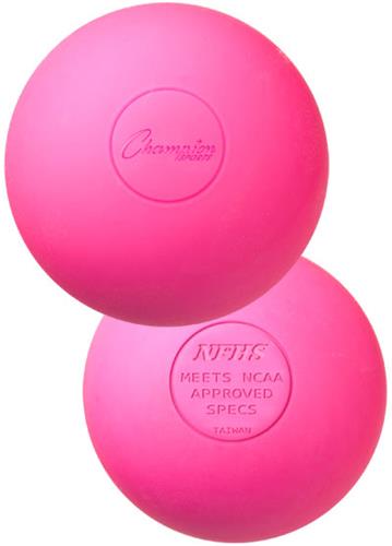 Champion NCAA Official Lacrosse Balls - Pink (DOZ)