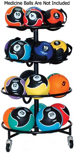 Champion Sports Sure Fit Medicine Ball Rack