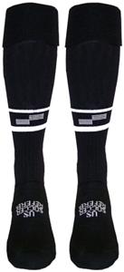 US Soccer Referee Black OSI Socks - Soccer Equipment and Gear