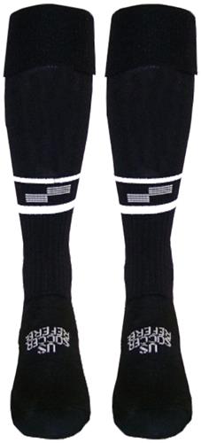 US Soccer Economy Referee Black Socks