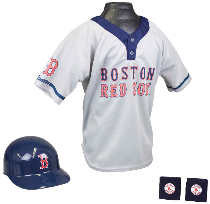 E27284 MLB RED SOX Kids Team Baseball Set Uniform