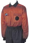 NISOA College Referee Orange Grid LS Shirts NISOA College Referee Orange Grid LS Shirts