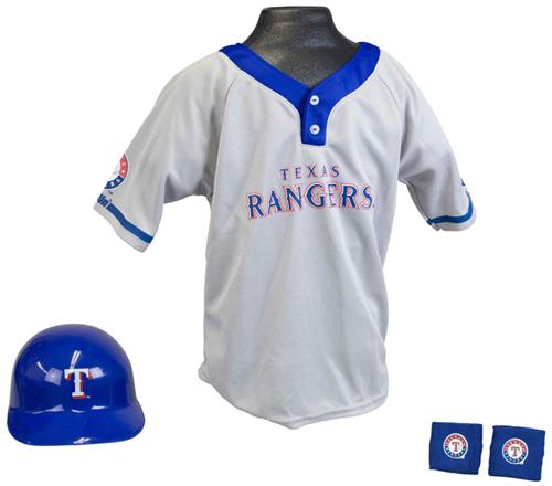 MLB RANGERS Kids Team Baseball Set Uniform