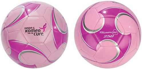 Susan G. Komen Cure Soccer Balls (3,4,5)