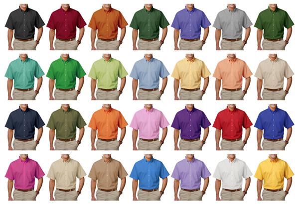 Blue Generation Men's SS Cotton Twill Shirts | Epic Sports