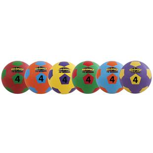 SportimeMax Four Square Ball, 8 Inches, Multi-Color