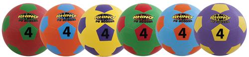 Champion Rhino Max Playground Soccer Ball Set of 6
