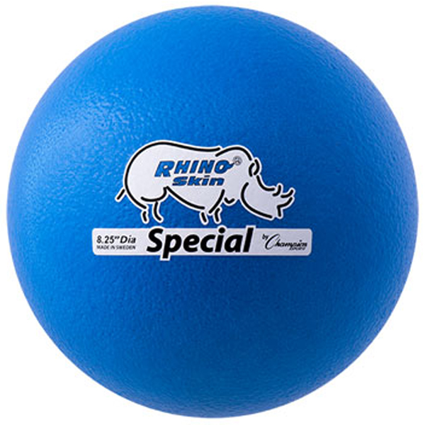 Champion Rhino Skin Special Neon Blue Dodgeball - Playground Equipment ...