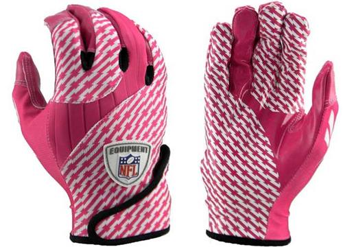 Reebok XG54 NFL Pink Football Gloves