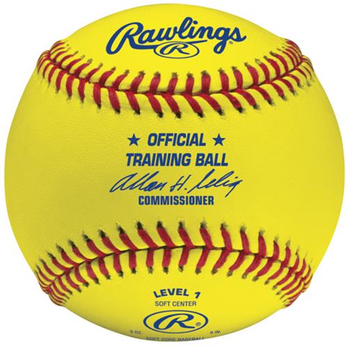 Rawlings Level 1 Training Yellow Baseballs ROTB1Y
