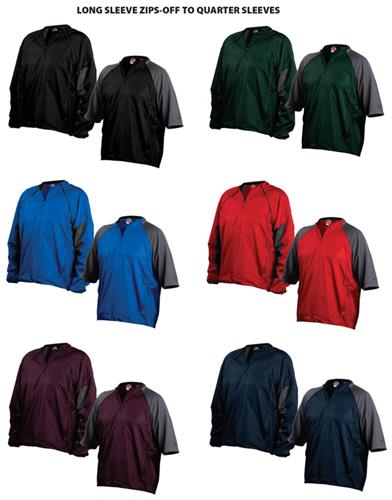 Rawlings Switcheroo Zip-Off Sleeve Jacket SWCHRU