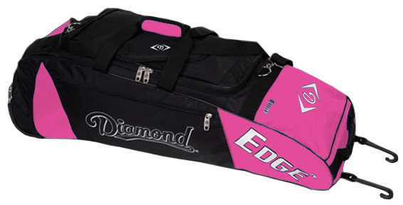 pink softball bag