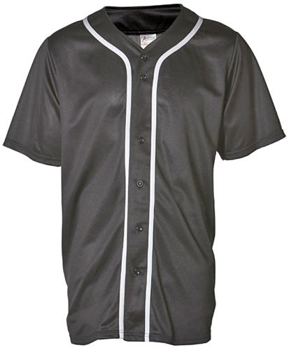 Adams Full Button Front Baseball Jersey-Closeout
