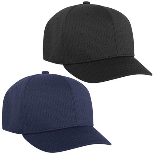Pacific Headwear 860U M2 Mesh Baseball Umpire Caps. Embroidery is available on this item.