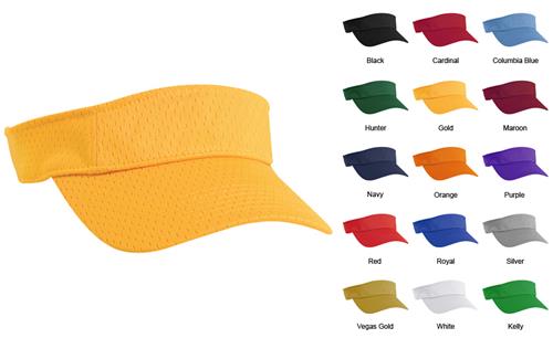 Pacific Headwear 509V Mesh Softball Visors. Embroidery is available on this item.