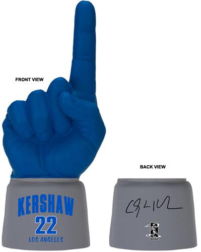 UltimateHand Foam Finger Kershaw MLBPA Combo