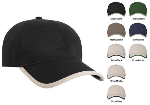 Pacific Headwear 327C Enzyme Washed Cotton Caps
