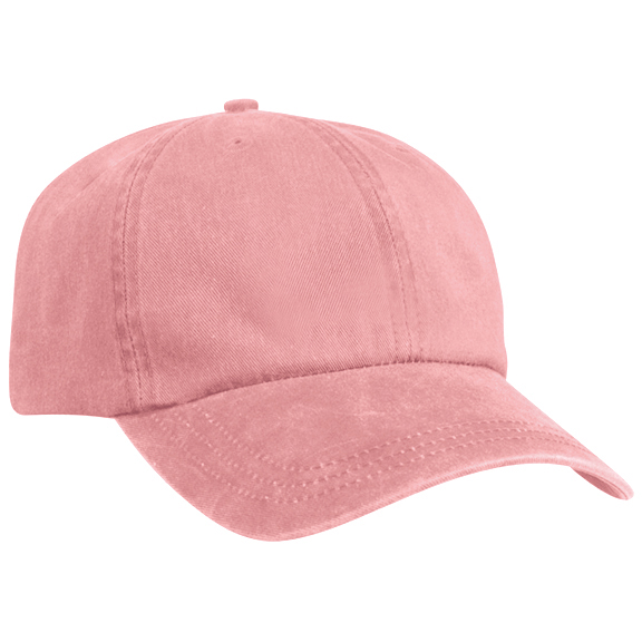 Pacific Headwear 300WC Pink Pigment Dyed Caps - Soccer Equipment and Gear