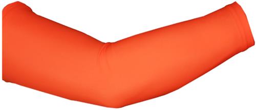 Svforza Men's Solid Neon Orange Sleeve Warmer