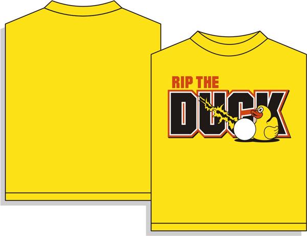 Utopia Lacrosse RIP The Duck T-shirt - Lacrosse Equipment And Gear