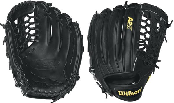 Gant De Baseball Wilson A2K Pitcher - Taille 11,75" Et 12" - Cuir Pro Stock - Droitier - 2024