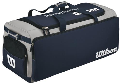 Wilson Baseball Softball Team Gear Bags WTA9705. Embroidery is available on this item.