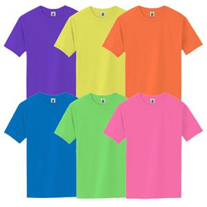Adult/Youth Neon Short Sleeve Tees - Soccer Equipment and Gear