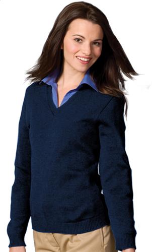 Edwards Misses' V-Neck Sweater