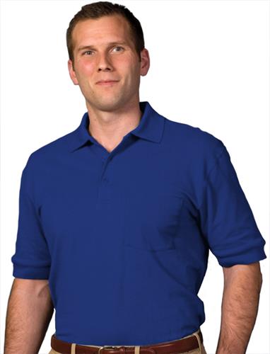 Edwards Unisex Short Sleeve Soft Touch Pique Polo. Printing is available for this item.