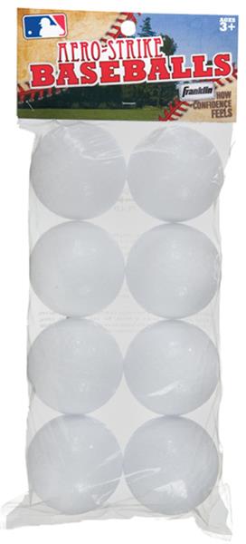 Lot De 2 Packs De Plastique Franklin Sports Aero-Strike - Supporters Des Chicago Cubs, Entraînement De Baseball