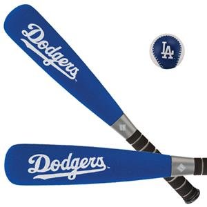 MLB LA Dodgers Jumbo Foam Bat & Ball Set - Fan Gear