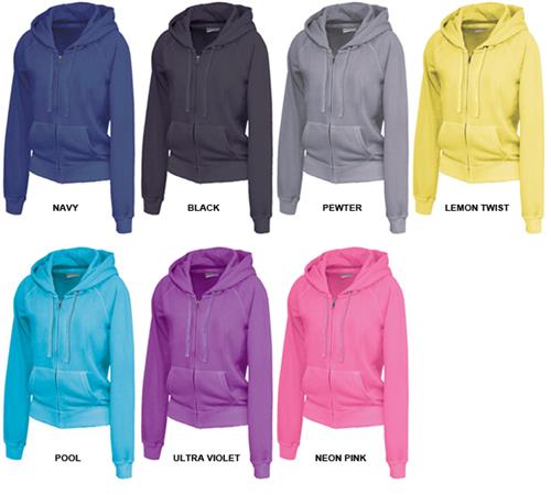 Pennant Full Zip Hangout Fleece Hoodies. Decorated in seven days or less.