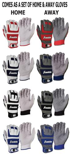 Franklin Shok-Sorb Pro Home & Away Batting Gloves